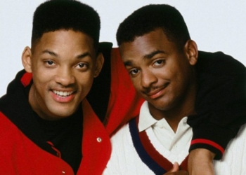 THE FRESH PRINCE OF BEL-AIR -- Season 4 -- Pictured: (l-r) Will Smith as William 'Will' Smith; Alfonso Ribeiro as Carlton Banks  (Photo by Chris Haston/NBC/NBCU Photo Bank via Getty Images)