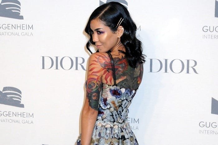 jhene aiko dragon tattoo 1