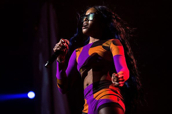 BYRON BAY, AUSTRALIA - JULY 25:  Azealia Banks performs for fans during Splendour in the Grass on July 25, 2015 in Byron Bay, Australia.  (Photo by Cassandra Hannagan/Getty Images)