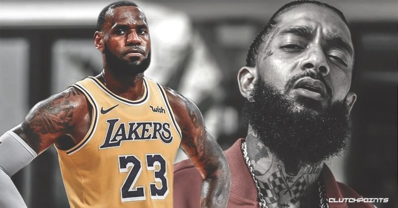 LeBron James reacts to Nipsey Hussle dying shares emotional message 1