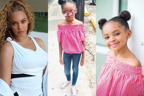 checkout theses adorable photos of beyonces baby sister koi 6 1