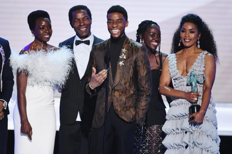 Discurso inspirador de Chadwick Boseman sobre ser "jovem, talentoso e negro" viraliza na internet após sua morte 1 discurso sag awards 1