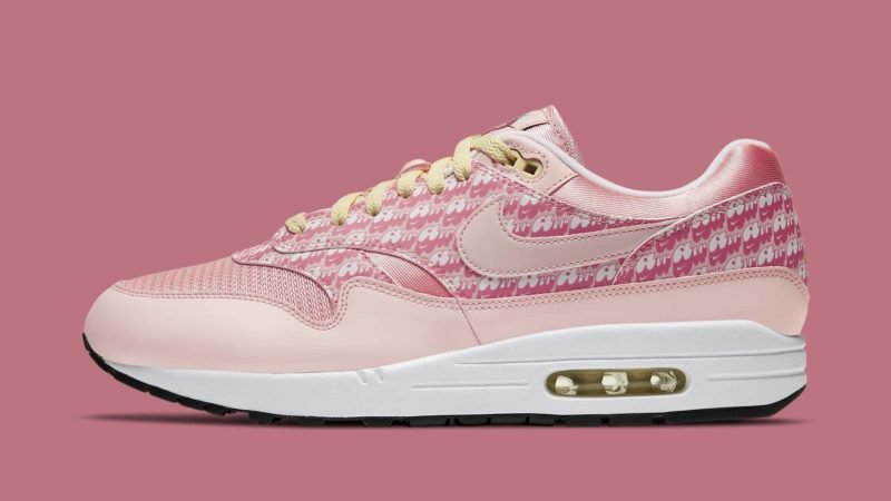 nike air max 1 strawberry lemonade cj0609 600 lateral 1