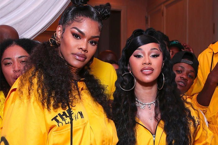 teyana taylor cardi b 1