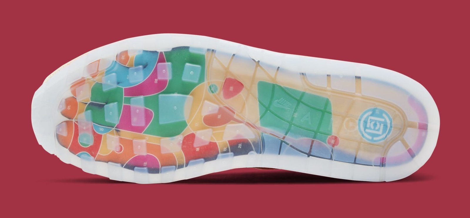 clot nike air max 1 kiss of death 2021 dd1870 100 outsole