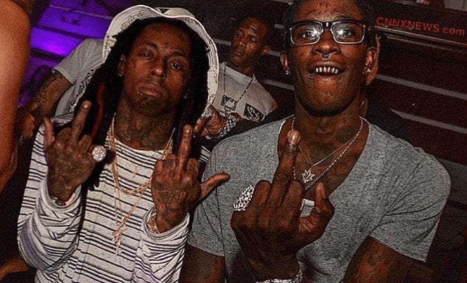 Capa Lil Wayne Young Thug
