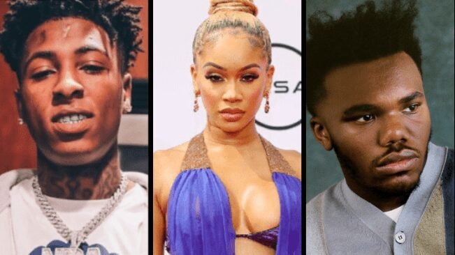 Capa Baby Keem, NBA YoungBoy e Saweetie