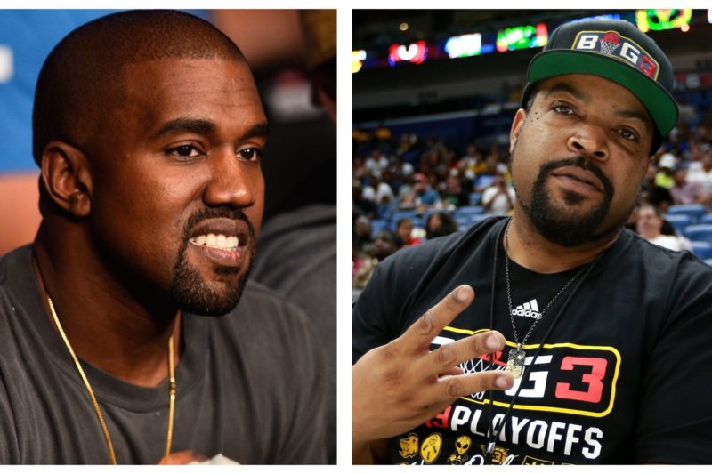 Capa Kanye West e Ice Cube