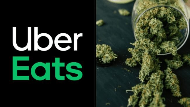 Capa uber e maconha