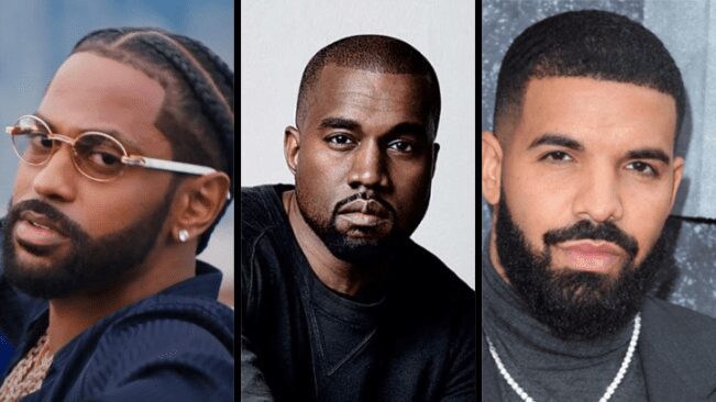Capa Big Sean, Kanye West e Drake