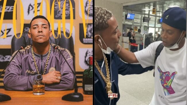 Capa poze e ronaldinho