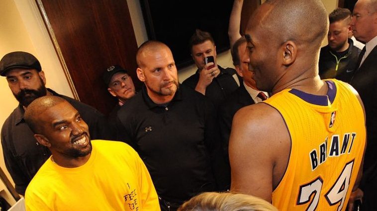 Capa Kanye West e Kobe Bryant