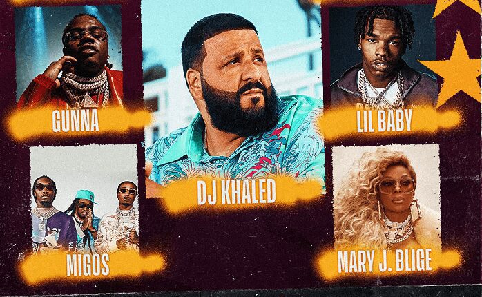 Capa DJ Khaled, Mary J. Blige, Gunna, Lil Baby