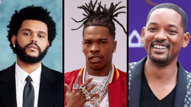 Capa The Weeknd, Lil Baby e Will Smith