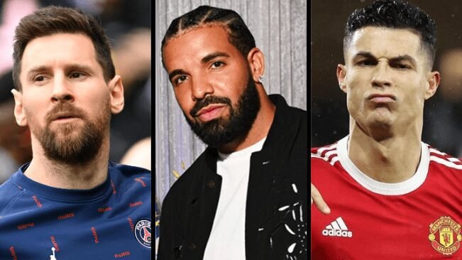 drake messi cr7 1