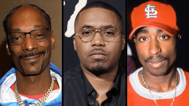 Capa Snoop Dogg, Nas e Tupac