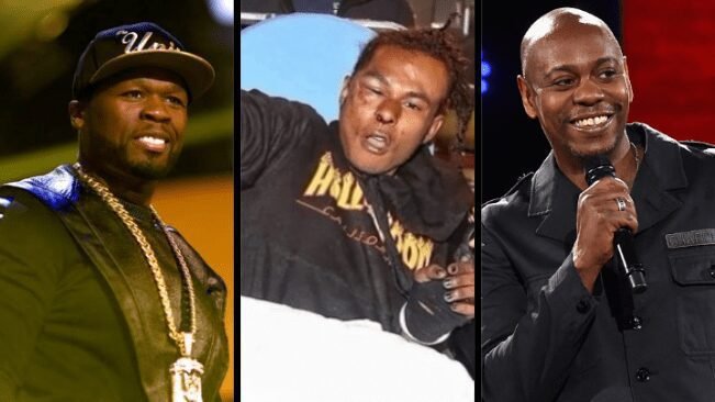 Capa Dave Chappelle e Isaiah Lee e 50 cent