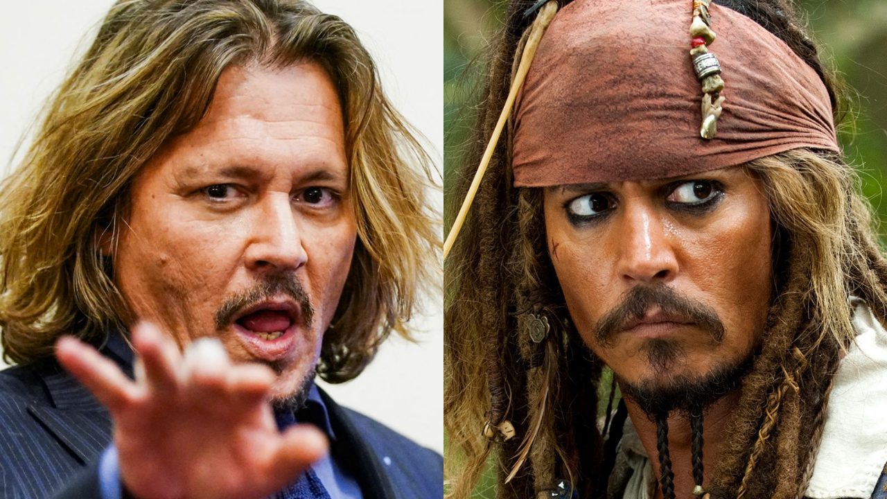 Capa Jack Sparrow e Johnny Depp