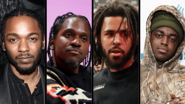 Capa Kendrick Lamar, Pusha T, J. Cole, Kodak Black