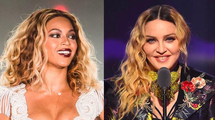 Capa Beyoncé e Madonna