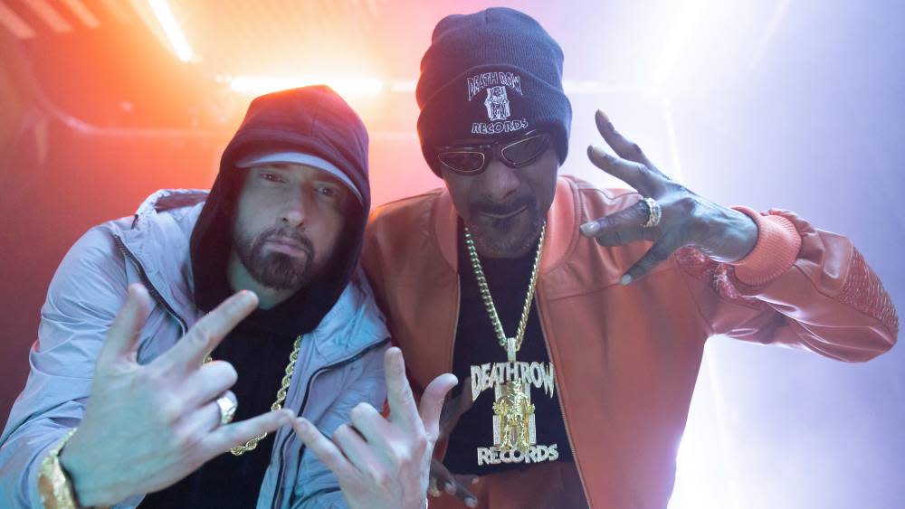 Capa Eminem e Snoop Dogg