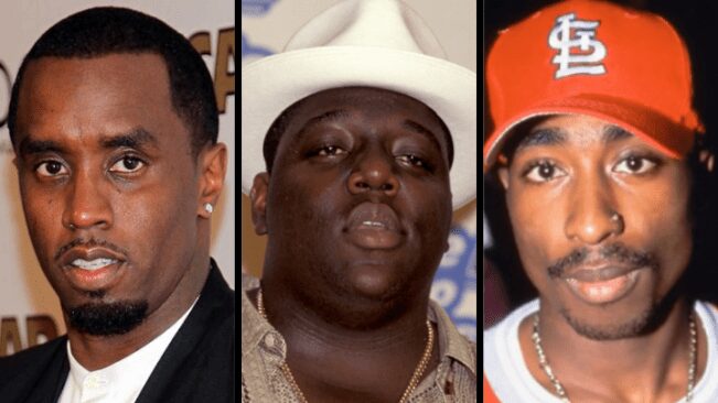 Capa Diddy, Biggie, Tupac