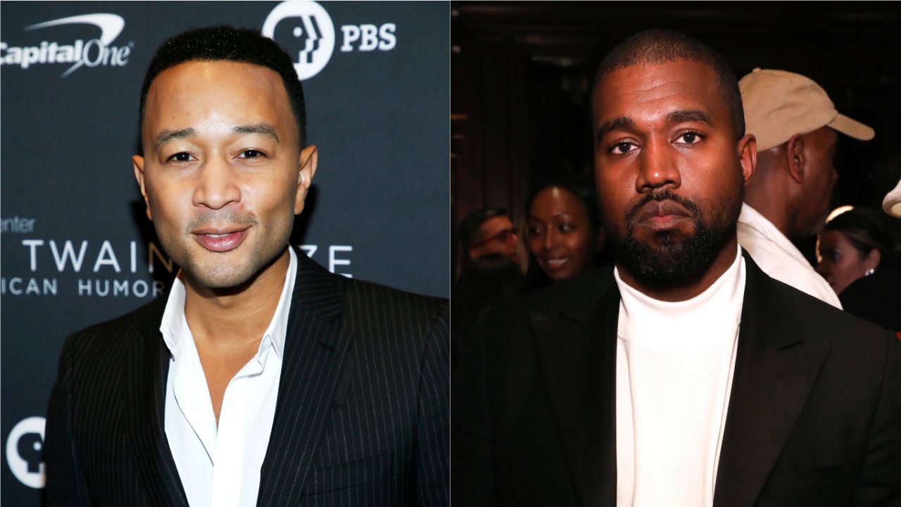 Capa John Legend e Kanye West