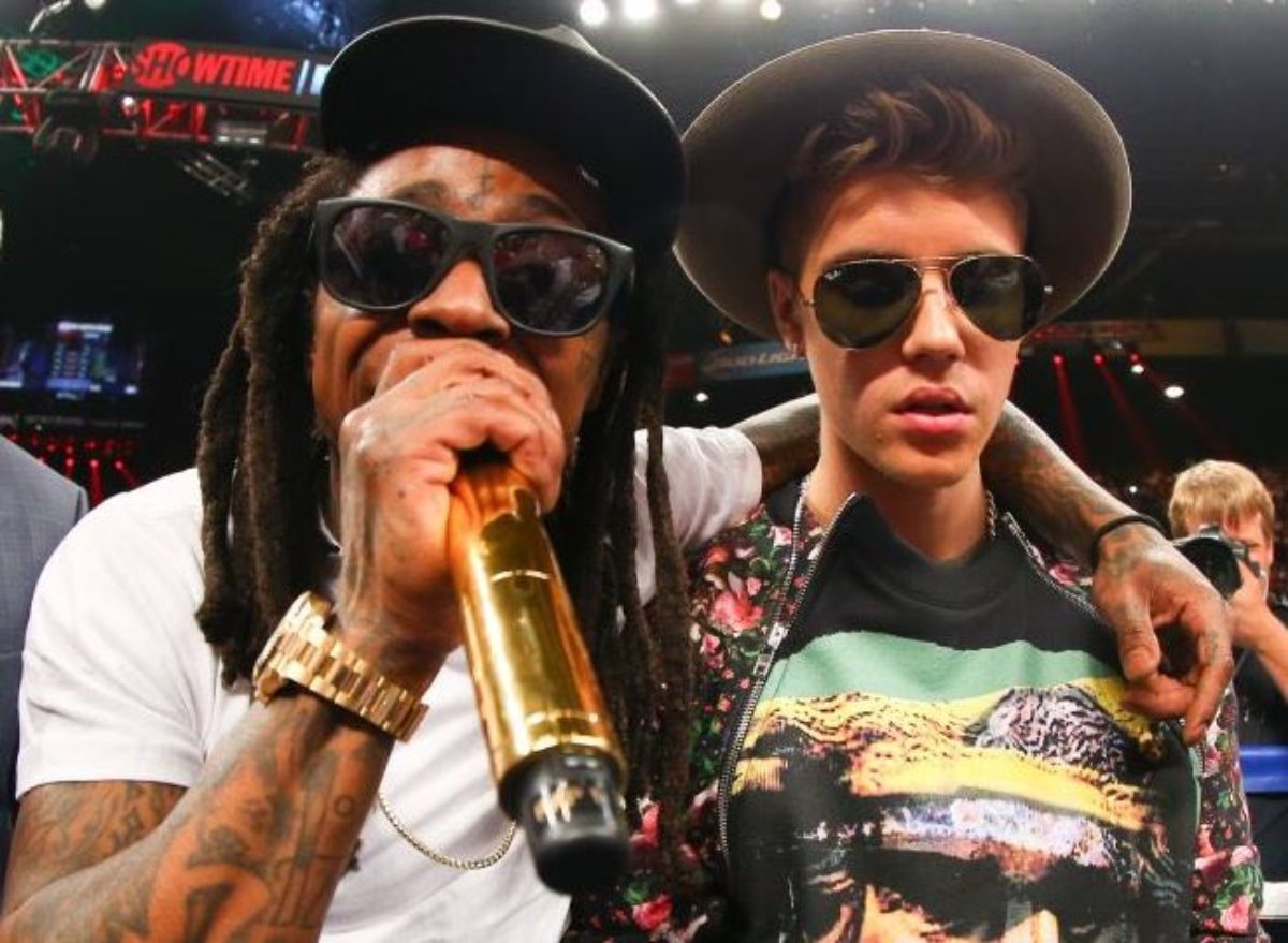 Lil Wayne is surprised in an interview to discover that Justin Bieber is not American
