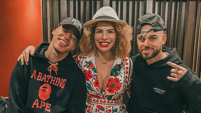 Papatinho, Vanessa Da Mata e L7nnon se unem no estúdio – Rap Mais