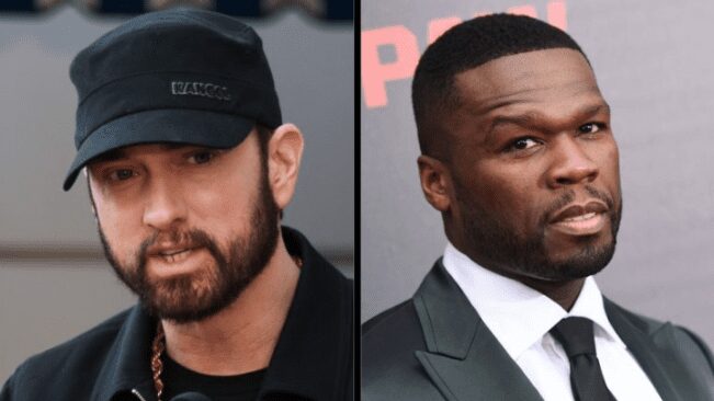 Capa Eminem e 50 Cent
