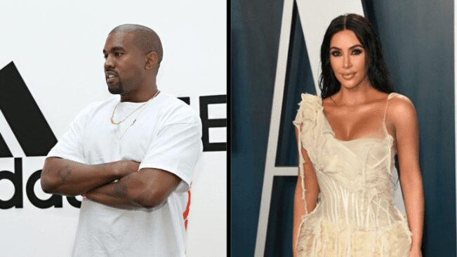 Capa Kanye West e Kim Kardashian