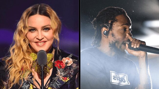 Capa Madonna e Kendrick Lamar