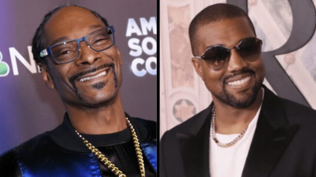 Capa Snoop Dogg e Kanye West