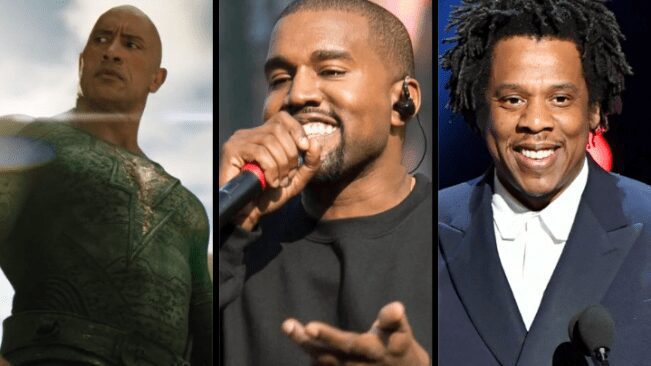 Capa The Rock, Kanye West e Jay-Z
