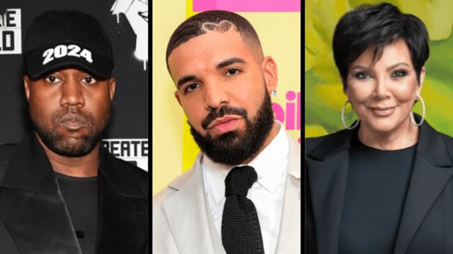 Capa Kanye West, Drake e Kris Jenner