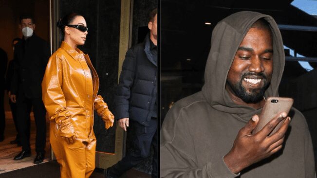 Capa Kim Kardashian e Kanye West