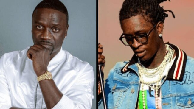 Capa Akon e Young Thug