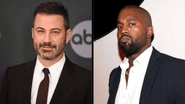 Capa Jimmy Kimmel e Kanye West