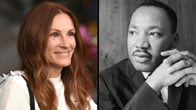 Capa Julia Roberts e Martin Luther King