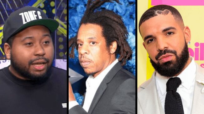 Capa DJ Akademiks, Jay-Z e Drake