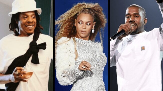 Capa JAY-Z, Beyoncé e Kanye West