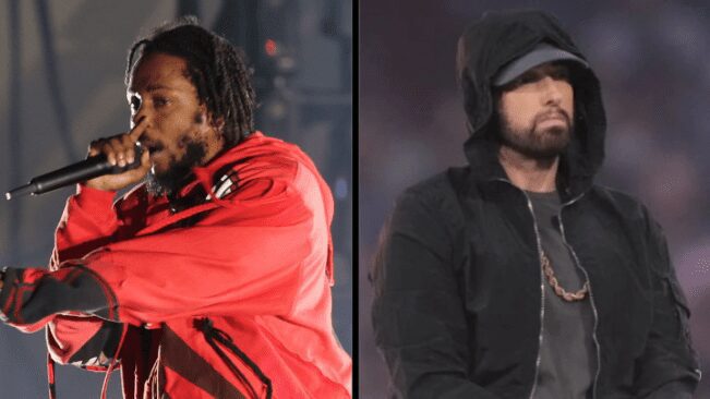 Capa Kendrick Lamar e Eminem