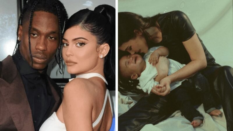 Capa Kylie Jenner e Travis Scott