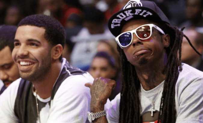 Capa Drake e Lil Wayne