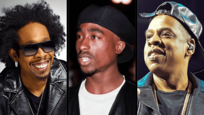 Capa Big Gipp, Tupac e Jay-Z