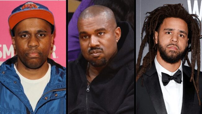 Capa Consequence, Kanye West e J. Cole
