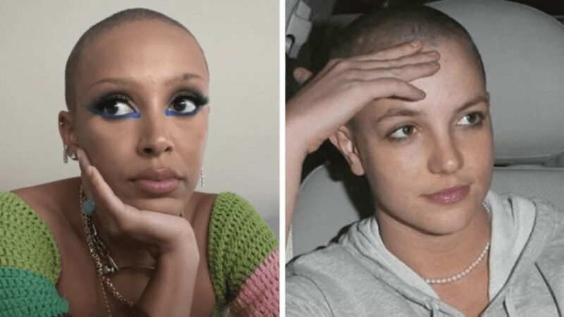 Capa Doja Cat e Britney Spears