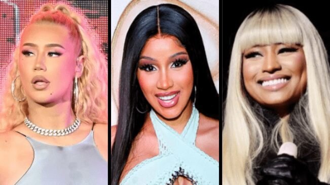Capa Iggy Azalea, Cardi B e Nicki Minaj