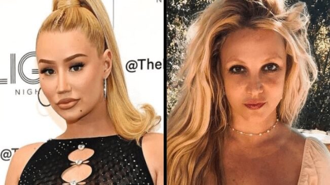 Capa Iggy Azalea e Britney Spears