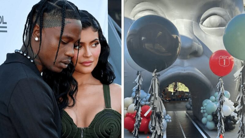 Capa Kylie Jenner e Travis Scott